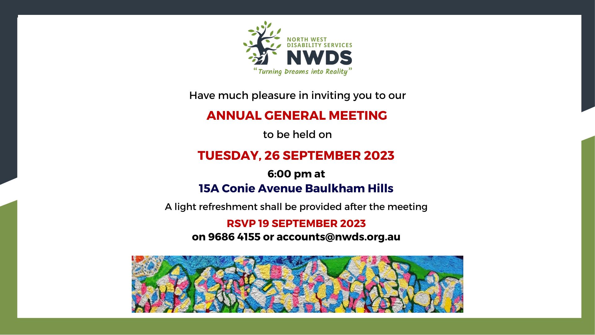 Annual General Meeting 2023 on 26 September