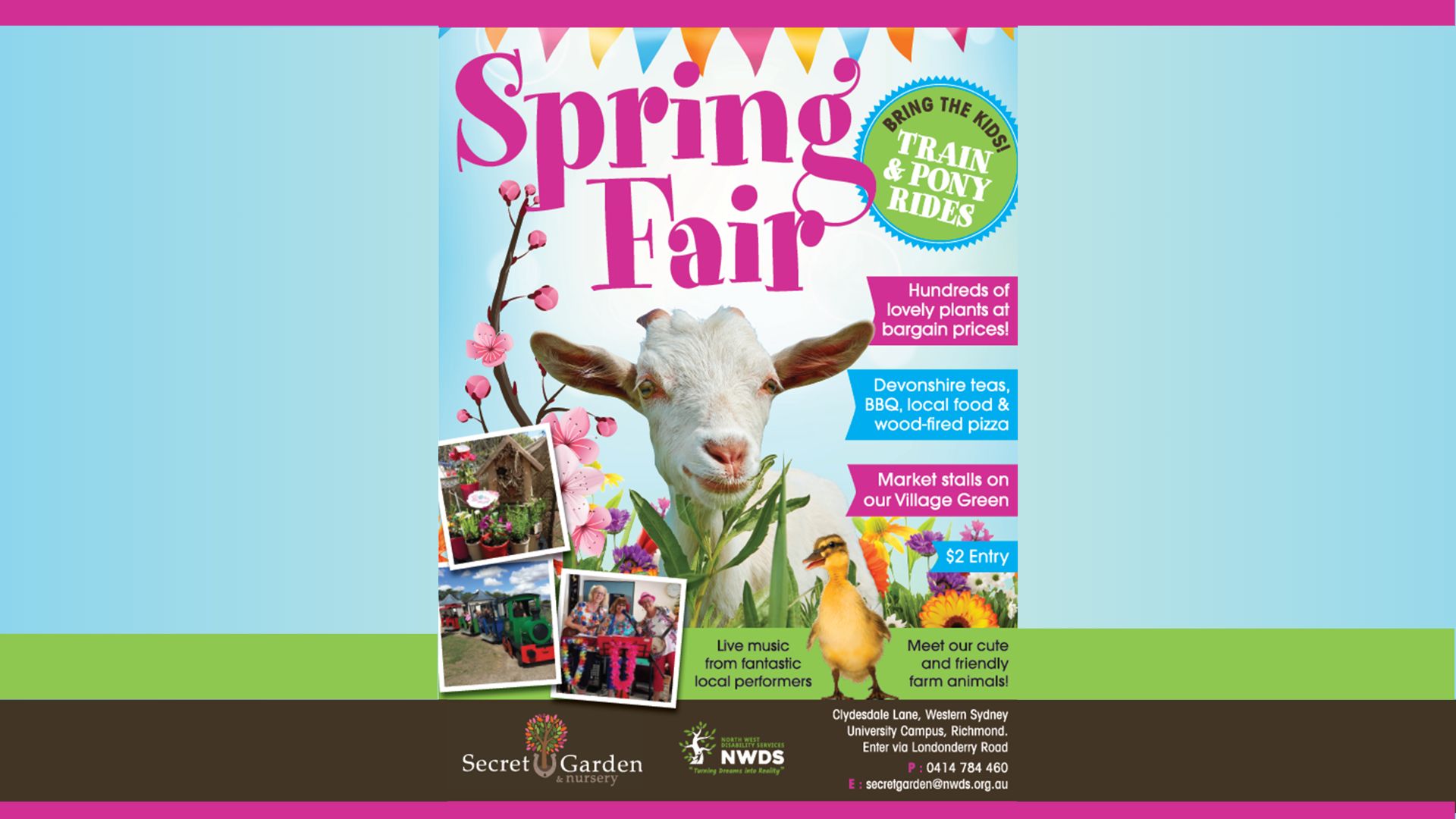 Spring Fair at the Secret Garden 2023