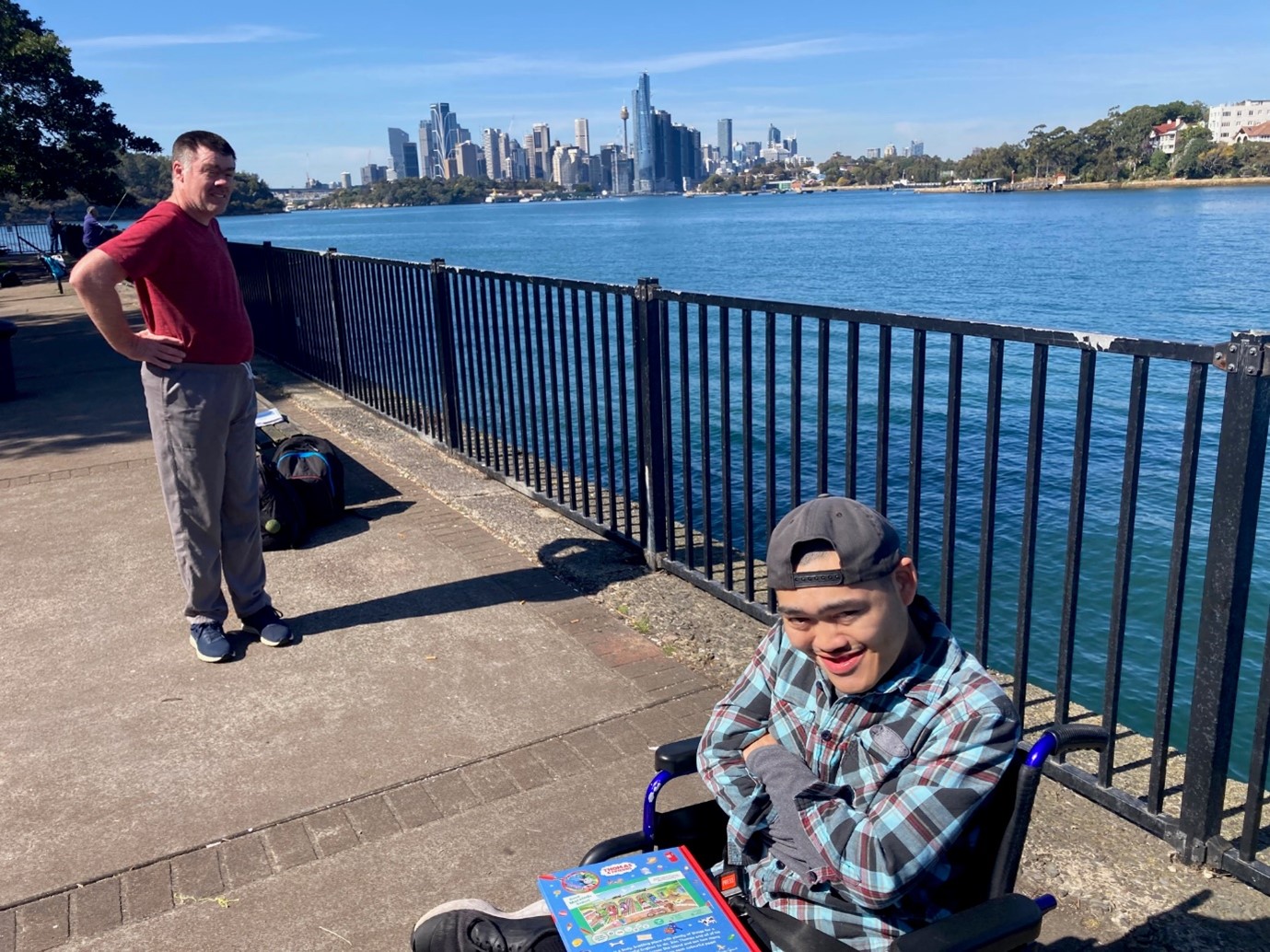 Photo of the CC group exploring Sydney