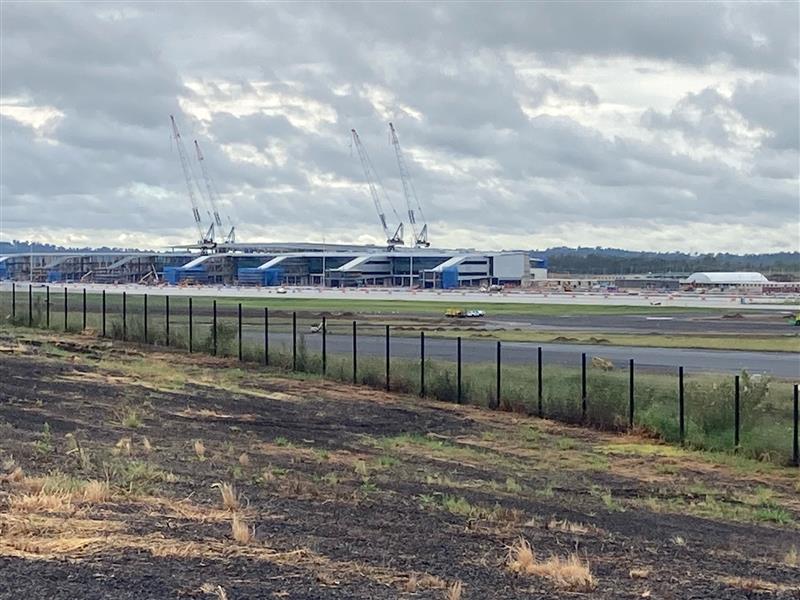 Anthony's dream to visit the new Western Sydney Airport