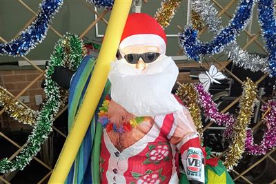 Photo of Christmas Santa with Shades